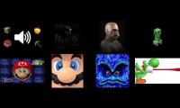 Thumbnail of 1 hour of silence broken by minecraft and mario chaos 8parison (#1)