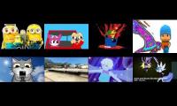 8 YouTube Is Crazy videos playing at the same time 22