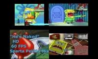 Thumbnail of SpongeBob Sparta PekNo Quadparison