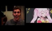 Thumbnail of Jerma & Nyanners feat. the little shit