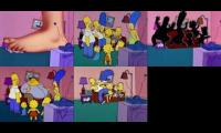 All The Simpsons Season 5 Short Openings and Couch Gags Played at Once