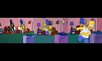 All 3 The Simpsons Season 5 Cut and Condensed Openings and Couch Gags Played at Once
