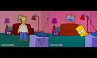 All 2 The Simpsons Season 9 Full Openings and Couch Gags Played at Once