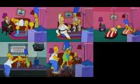 All The Simpsons Season 11 Openings and Couch Gags Played at Once (#2)