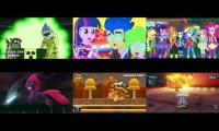 Thumbnail of Mr Ross Sunset Shimmer Gaea Everfree Prince Dark Matter Meowser & Professor Zundapp Defeat Re-Do
