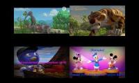 Thumbnail of The Jungle Book Animated Series VS Sparta Venom Remix sparta remix quadparison