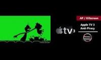 Minions watch Apple TV anti piracy screen