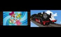 Thumbnail of Characters Dancing legend of the rails