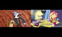Thumbnail of Bet To Be Blonde Vs Twilight Sparkle Sings The Final Countdown