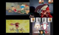 Thumbnail of Ren and Stimpy Sparta Remix Quadparison V2