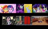 Thumbnail of The Dazzlings Midnight Sparkle Twivine Sparkle Drowned Brutalight Bowser & Professor Zundapp Battle