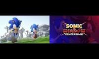 Sonic x Shadow Generations Intro Comparison