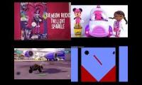 Equestria Girls Minnie Mouse & Doc Mcstuffin Dolls With Cars 2 Airport Hunter Mode & Jack Spero