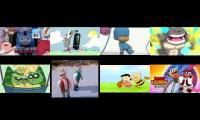 8 YouTube Is Crazy videos playing at the same time 42