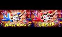 Wacly World cursed vs normal