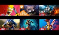Thumbnail of a weird mashup with 6 screens
