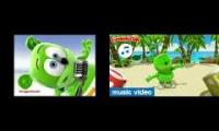 2 mashups gummy bear remixs