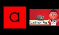 Letter A Song - Who Will Win? Animation vs Normal