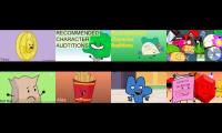 bfdi auditions with 8 animations