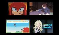 Thumbnail of Sparta Remixes Side by Side 19 (Sonic X + Little Witch Academia Edition) (Daniel Proulx, Jr Version)