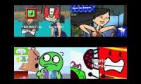 TD vs BFB Sparta Remix Quadparison 3 (FT: BFDI + TPOT)