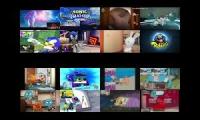 Sonic The Hedgehog vs Rabbids vs SpongeBob vs Gumball Sparta Remix Superparison