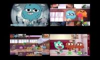 Thumbnail of The Amazing World of Gumball Sparta Quadparison 6 (Eli Banda Version)
