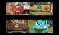 Thumbnail of The Amazing World of Gumball Sparta Quadparison 7 (Eli banda Version)
