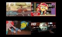 Thumbnail of Mordecai Rigby Sunset Shimmer Ariel Flounder & Mater Clips