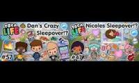 Thumbnail of Dan And Nicole Dans Sleepover Vs Nicoles Sleepover