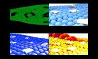 4 Samsung logo balls