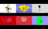 Meatball Gaming BFDI Auditions Sixparison