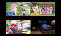Equestria Girls 2013 My Little Pony The Movie The Super Mario Bros Movie 2023 & Cars 2 Clips