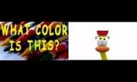 What Color Is This By The Learning Station Spilt Into Pocoyo Runaway Hat
