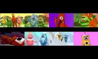Yo Gabba Gabba! Season 1 (8 episodes played at the same time, but with subtitles)