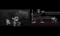 Mickey Mouse and Cuphead vs Satan and Devil