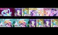 The My Little Pony Friendship Is Magic Marathon On The Mane Six