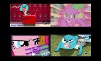 Thumbnail of TAWOG vs MLP Sparta Remix Quadparison 2 (Kikogamezs Request Version)