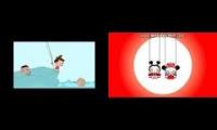 The crash 8 moamoas adventures vs pucca swing