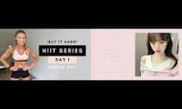 Caroline girvan HIIT it hard day 1