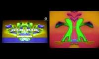 Thumbnail of Noggin and nickjr logo collection split wind blower in green lowers conga busher