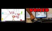 Thumbnail of Animator Vs iv but im voicing it chocatecream12 vs maximus decain