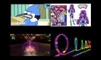 Thumbnail of Regular Show Equestria Girls Dolls Cars 2 Imperial Tour Survival & M&H Racing