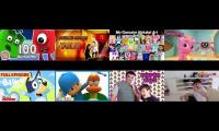 Annoying Goose - Numberblocks 100 Episodes takes a dump in the box