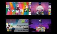 Thumbnail of (Request for TrademarkLover64) The Sparta Remix Sendoff Collab Quadparison