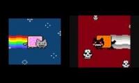 Nyan Cat vs Tac Nayn