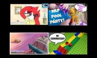 Regular Show MLP Pool Party Cars 2 Radiator Springs Hunter Mode & M&H Racing