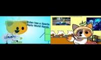 Thumbnail of Dylan vs Kitten Sparta Mario World Twoparison