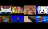 8 YouTube Is Crazy videos playing at the same time 54