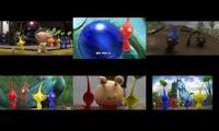 the six Pikmin voice over